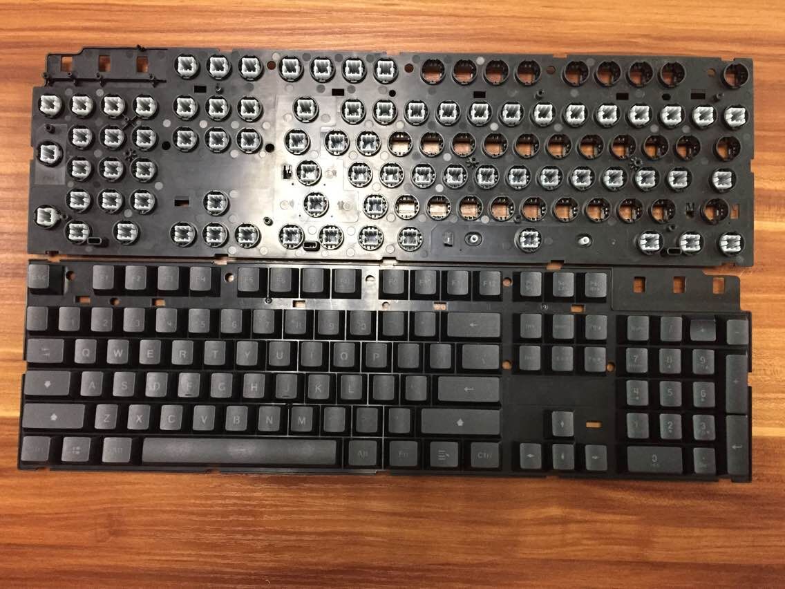 網吧游戲達人專用的雙色鍵帽鍵盤模具